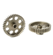 TEAM CORALLY - 48 DP PINION - SHORT - HARDENED STEEL - 40 TE - C-7144