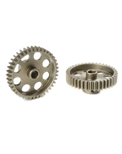 TEAM CORALLY - 48 DP PINION - SHORT - HARDENED STEEL - 40 TE - C-7144