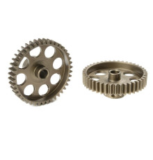 TEAM CORALLY - 48 DP PINION - SHORT - HARDENED STEEL - 42 TE - C-7144