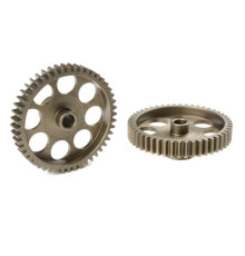 TEAM CORALLY - 48 DP PINION - SHORT - HARDENED STEEL - 48 TE - C-7144