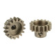 TEAM CORALLY - 32 DP PINION - SHORT - HARDENED STEEL - 16 TE - C-7151