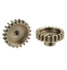 TEAM CORALLY - 32 DP PINION - SHORT - HARDENED STEEL - 21 TE - C-7152