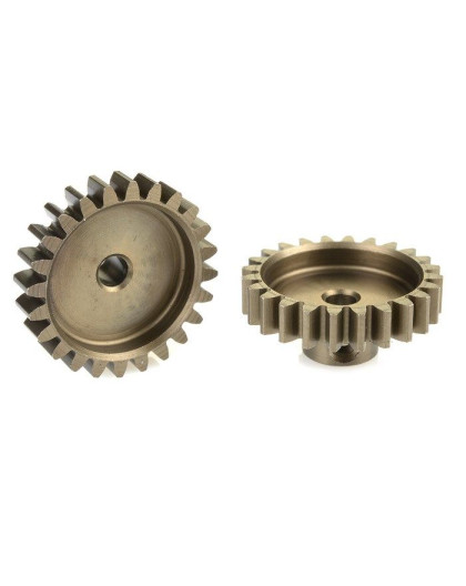 TEAM CORALLY - 32 DP PINION - SHORT - HARDENED STEEL - 24 TE - C-7152