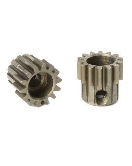 TEAM CORALLY - M0.6 PINION - S HORT - HARDENED STEEL - 14 TEE - C-716