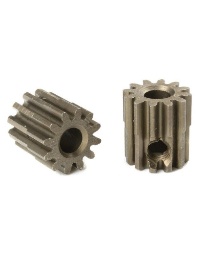 TEAM CORALLY - M0.6 PINION - S HORT - HARDENED STEEL - 12 TEE - C-716