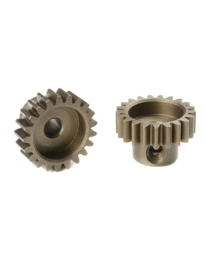 TEAM CORALLY - M0.6 PINION - S HORT - HARDENED STEEL - 21 TEE - C-716