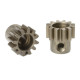 TEAM CORALLY - M1.0 PINION - S HORT - HARDENED STEEL - 12 TEE - C-727