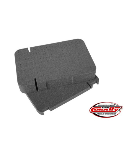 TEAM CORALLY - PIT CASE UNIVERSAL PRE-CUT FOAM - C-90252 - CORALLY