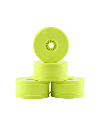 Set 4 Rims Off Road Yellow - HOT RACE - 001-1102