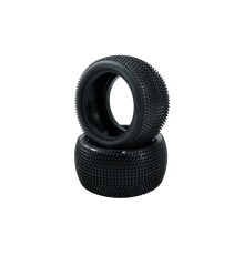 Pneus TT 1/10 Minipin Medium Arrière seuls (2) - HOT RACE