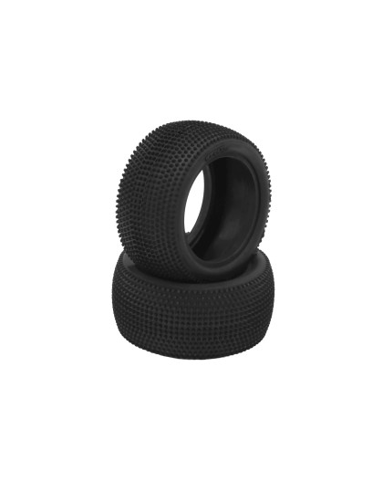 Pneus TT 1/10 Carpet V1 Soft Arrière 2WD/4WD - HOT RACE