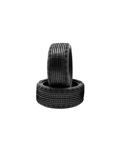 Pneus TT 1/10 Carpet Medium Avant Low-Profile 4WD - HOT RACE