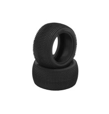 Pair Of 1/10 Tyres V1 Carpet 4Wd/2Wd Rear Medium -HOT RACE -003-0631