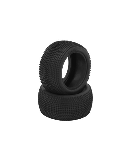 Pneus TT 1/10 Carpet V1 Medium Arrière 2WD/4WD - HOT RACE