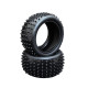 Pair Of 1/10 Tyres V1 Astro 4Wd/2Wd Rear Soft - HOT RACE - 003-0711