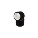 Pair Of Rear Tyres 1:12 Shore 37 On White Rims. - HOT RACE - 006-0062