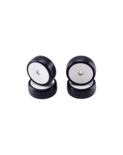 Set Of Rubber Tyres 1/10 Shore 32 For Tarmac - HOT RACE - 008-0012