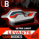 1/8 Offroad Body Levante Ultra Light Weight - HOT RACE - LB08LVT-UL