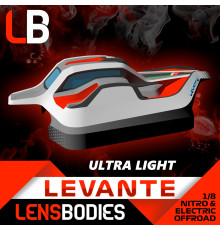 Carrosserie Lens 1/8 TT Levante Ultra Light - HOT RACE
