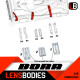 Renforts carrosserie 1/8 Piste Bora + Aileron Lens - HOT RACE