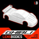 Carrosserie Lens 1/10 Touring Ghibli Light - HOT RACE