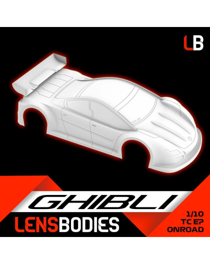 Carrosserie Lens 1/10 Touring Ghibli Standard - HOT RACE