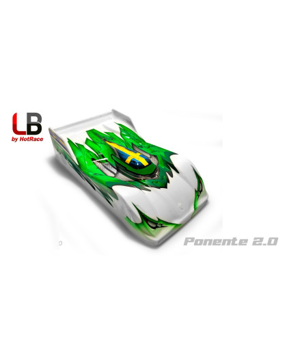 Carrosserie Lens 1/12 Piste Ponente 2.0 Light - HOT RACE