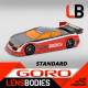 1/10 Onroad Body Goro Standard Weight - HOT RACE - LB10GRO-S