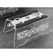 Plexiglass Car Stand 1/8 Off-Road - BITTYDESIGN - BDCSTD-1518