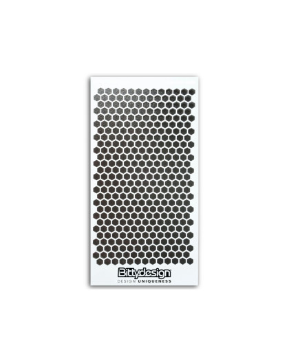 Pochoir Nid d'abeille V1 petit - BITTYDESIGN - BDSTC-002S