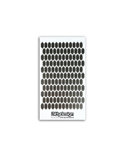 Pochoir Nid d'abeille V3 - BITTYDESIGN - BDSTC-004