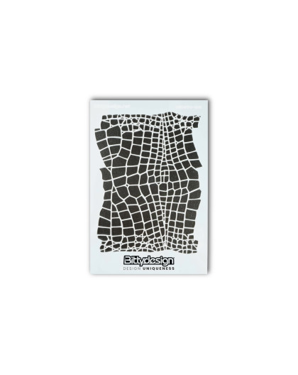 Vinyl Stencil - Snake - BITTYDESIGN - BDSTC-009