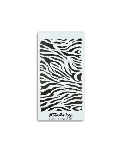 Vinyl Stencil - Zebra - BITTYDESIGN - BDSTC-016