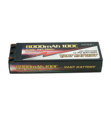 Lipo battery 7.6V 100C 8000mah 2S Stick PK4 - VANT - V0207