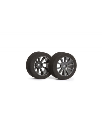 Matrix Air 1/10 Rear Tire 30mm Carbon Shore 40 - MATRIX - MX-10P40AC