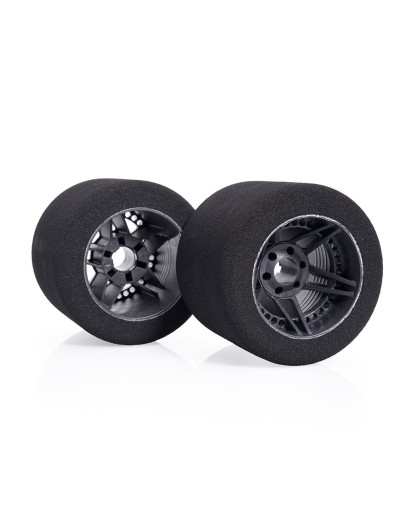 Matrix New Five 1/8 Carbon Rear Tires Shore 35 - MATRIX - MX-8P35NFC