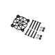 Protection aluminium ventilateur 40mm - Noir - NOSRAM - 901983