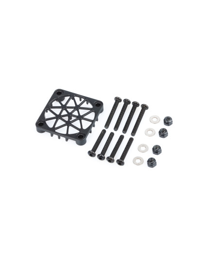 Protection aluminium ventilateur 30mm - Noir - NOSRAM - 901980
