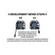 Ventilateur aluminium V2 40x40x10mm prise Futaba - NOSRAM - 901838