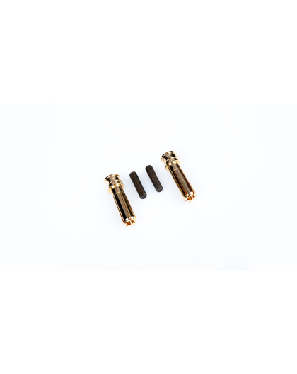 5mm Adjustable Gold Connectors - 18mm Length (2) - NOSRAM - 999200