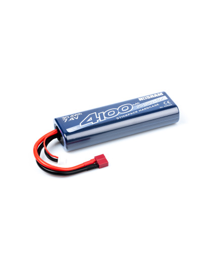 Lipo 4100 2S 50C Stickpack Hardcase - T-Plug - NOSRAM - 999302U