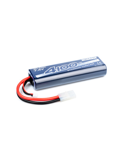 Accu Lipo 4100mah 2S 50C Hardcase - Tamiya - NOSRAM - 999302
