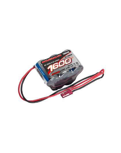 Xtec Rx-Pack Hump 2/3A Nimh - Bec - 6.0V - 1600Mah - NOSRAM - 999600