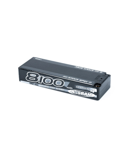 Accu Lipo 8100mah 2S HV Stick Graphene 135C/65C - NOSRAM - 999656