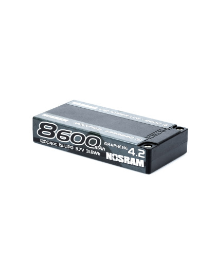 Accu Lipo HLCG 8600mah 1S HV 1/12 Graphene 120C/60C - NOSRAM - 999840