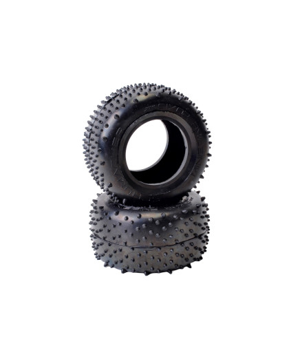 Pneus Mini Spike Truck Jaune (2) - SCHUMACHER - U6706