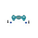 ONG Fixation d'aileron alu - ONG - ONG0421E