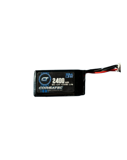 Accu Lipo réception 2S Pyramide 2500mah - CORSATEC - CT10207