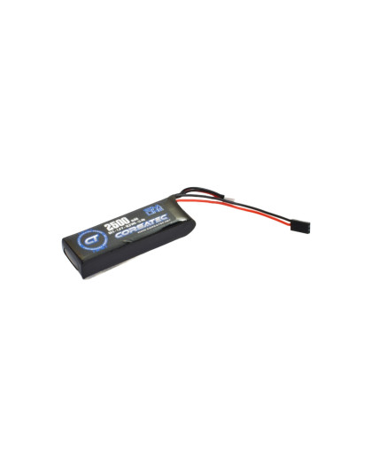 Accu Lipo réception 2S Stick 2500mah - CORSATEC - CT10206
