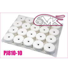 Jantes TT 1/8 Mega blanches (20) - 6MIK - PJ810-10